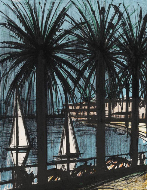 Cannes  1960 France  - Vingage Limited Edition Print by Bernard Buffet