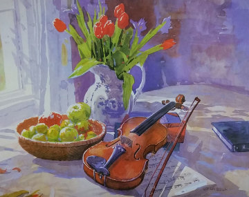 In the Music Room Limited Edition Print - Simon Bull In the Music Room Limited Edition Print - Simon Bull