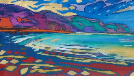 Beyond These Shores 1998 Embellished Limited Edition Print by Simon Bull - 0 Beyond These Shores 1998 Embellished Limited Edition Print by Simon Bull - 0