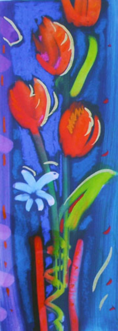 One More Time 1999 23x8 Original Painting by Simon Bull One More Time 1999 23x8 Original Painting by Simon Bull