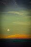 Earth Shadow Green Field, Salinas California  22x22 Original Painting by Simon Bull - 4