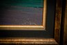 Earth Shadow Green Field, Salinas California  22x22 Original Painting by Simon Bull - 2