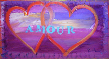 Amour VI 2007 20x30 Original Painting - Simon Bull Amour VI 2007 20x30 Original Painting - Simon Bull