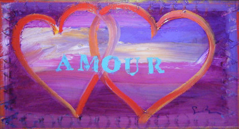 Amour VI 2007 20x30 Original Painting - Simon Bull