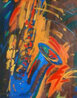 One Night in Heaven 2000 - Framed Embellished Giclee on Canvas Limited Edition Print by Simon Bull - 0
