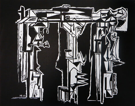 Death of Gorky 1985 HS Limited Edition Print - Hans Burkhardt