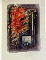 Abstraction Watercolor 1982 15x11 Watercolor by Hans Burkhardt - 1 Abstraction Watercolor 1982 15x11 Watercolor by Hans Burkhardt - 1