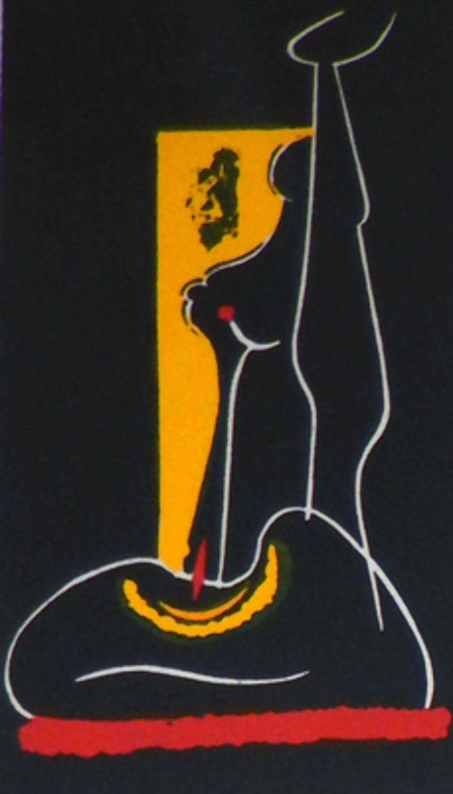 4 Untitled Linoleum Cuts 1975 Limited Edition Print by Hans Burkhardt 4 Untitled Linoleum Cuts 1975 Limited Edition Print by Hans Burkhardt