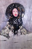 Lace 2001 36x46 Huge Original Painting by Richard Burlet - 0