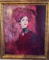 Le Modele 2003 33x28 Original Painting by Richard Burlet - 1 Le Modele 2003 33x28 Original Painting by Richard Burlet - 1