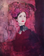 Le Modele 2003 33x28 Original Painting by Richard Burlet - 0 Le Modele 2003 33x28 Original Painting by Richard Burlet - 0