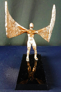 Icarus Bronze AP Sculpture 2018 12 in Sculpture - Joseph Burlini