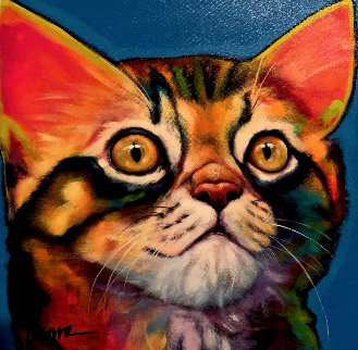 Bailey 2007 20x20 Original Painting - Ron Burns Bailey 2007 20x20 Original Painting - Ron Burns