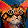 Bailey 2007 20x20 Original Painting by Ron Burns - 0