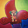 Red Gumby Chair Limited Edition Print by Ron Burns - 0