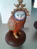 Little Owl Ceramic Sculpture 1995 12 in Sculpture by Sergio Bustamante - 1