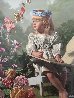 Naming of the Flowers Embellished 1997 Limited Edition Print by Bob Byerley - 0