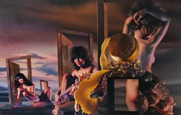 Reflections of Beauty 1988 25x19 Original Painting - Bob Byerley