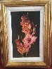 Gladiolus 1987 11x15 Original Painting by Bob Byerley - 2
