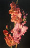Gladiolus 1987 11x15 Original Painting by Bob Byerley - 0