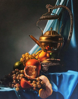 Still Life 1983 26x22 Original Painting - Bob Byerley Still Life 1983 26x22 Original Painting - Bob Byerley