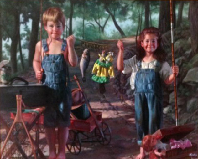 Summer Snapshot 1990 Limited Edition Print by Bob Byerley
