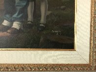 Incredible Shrinking Machine 1997 48x60 Super Huge Original Painting by Bob Byerley - 2 Incredible Shrinking Machine 1997 48x60 Super Huge Original Painting by Bob Byerley - 2