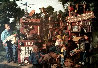 Incredible Shrinking Machine 1997 48x60 Huge Original Painting by Bob Byerley - 0