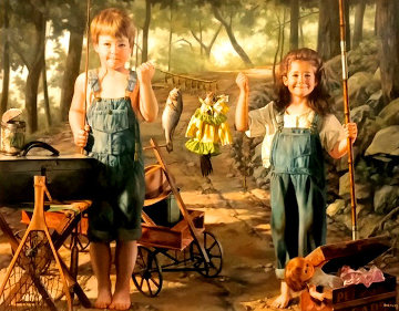Summer Snapshot Limited Edition Print - Bob Byerley Summer Snapshot Limited Edition Print - Bob Byerley