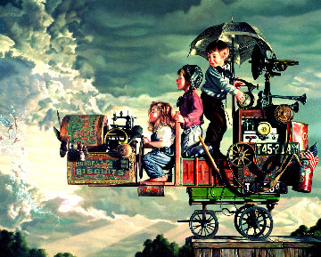 Invitation to Flight 2007 Limited Edition Print - Bob Byerley Invitation to Flight 2007 Limited Edition Print - Bob Byerley