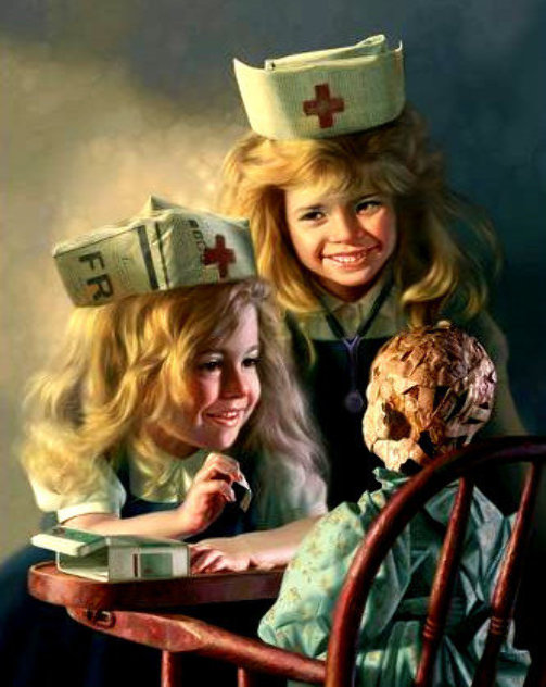 Doll Hospital Limited Edition Print by Bob Byerley