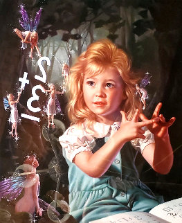 From One to Ten (Part Two) 1998 Embellished Limited Edition Print - Bob Byerley From One to Ten (Part Two) 1998 Embellished Limited Edition Print - Bob Byerley