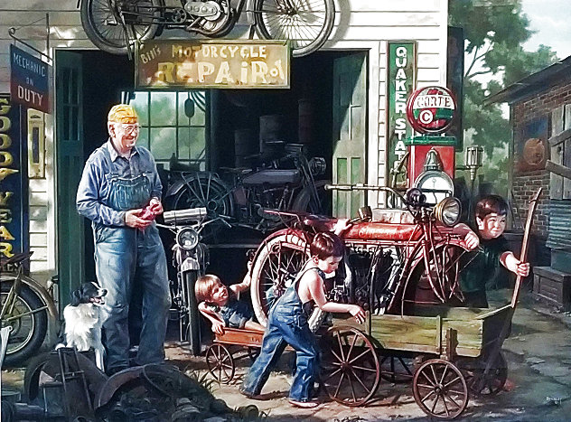 Gift AP Limited Edition Print by Bob Byerley