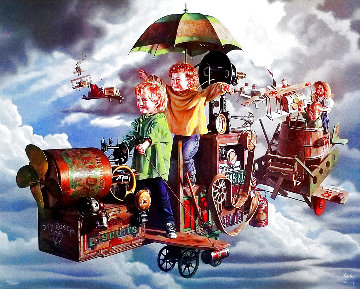 Flight of the Angels 1994 - Huge Limited Edition Print - Bob Byerley Flight of the Angels 1994 - Huge Limited Edition Print - Bob Byerley