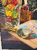 Untitled Still Life 1977 30x21 Original Painting by Bob Byerley - 8