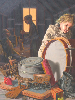 Best Remembered 1976 19x15 Original Painting - Bob Byerley Best Remembered 1976 19x15 Original Painting - Bob Byerley