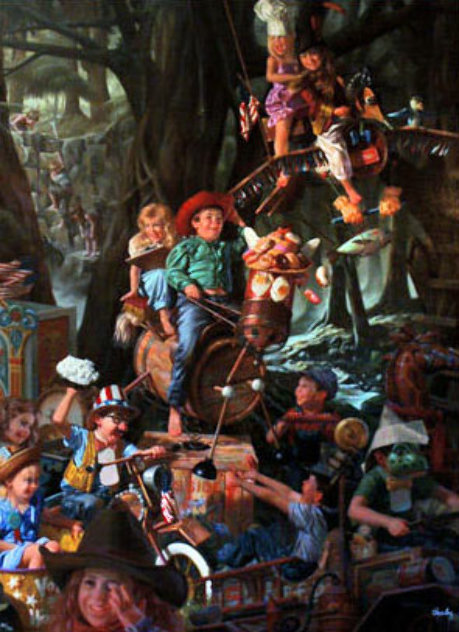 Laughing Place Embellished 1996 Limited Edition Print by Bob Byerley