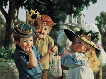 Make Em' Laugh AP 1995 Embellished Limited Edition Print - Bob Byerley Make Em' Laugh AP 1995 Embellished Limited Edition Print - Bob Byerley