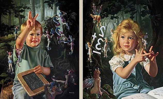 From One to Ten Set of 2 prints Limited Edition Print by Bob Byerley