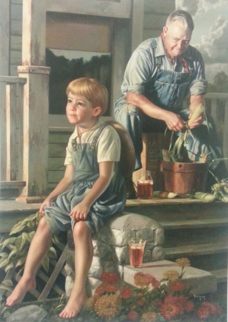 Greatest Story Teller Limited Edition Print by Bob Byerley Greatest Story Teller Limited Edition Print by Bob Byerley