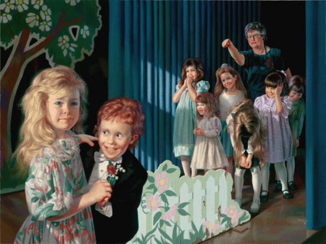 Dance Recital 1999 Embellished Limited Edition Print by Bob Byerley Dance Recital 1999 Embellished Limited Edition Print by Bob Byerley