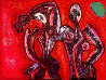 Rojo Red 1989 - Huge Limited Edition Print by Byron Galvez - 0