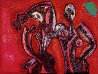 Rojo  Red 1989 Limited Edition Print by Byron Galvez - 0
