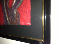 Rojo  Red 1989 Limited Edition Print by Byron Galvez - 3