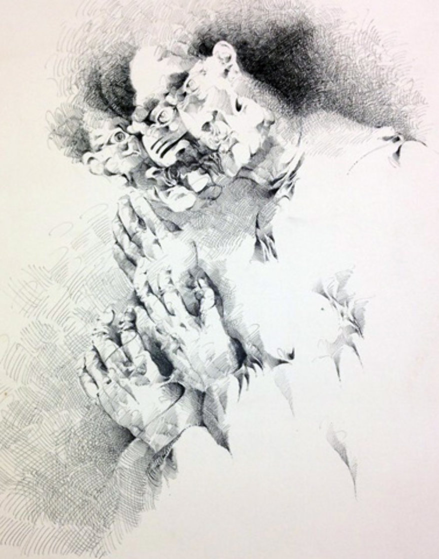 Personajes Duales Drawing 1972 Drawing by Byron Galvez Personajes Duales Drawing 1972 Drawing by Byron Galvez