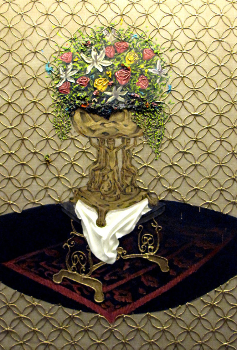 Anointing (Relic Series) 2014 73x49 Super Huge Original Painting by Jose Cabrera Anointing (Relic Series) 2014 73x49 Super Huge Original Painting by Jose Cabrera