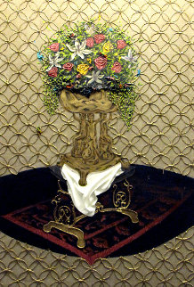 Anointing (Relic Series) 2014 73x49 Original Painting - Jose Cabrera Anointing (Relic Series) 2014 73x49 Original Painting - Jose Cabrera