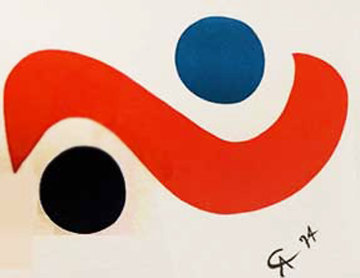 Skybird 1974 (Braniff Airplines) Limited Edition Print - Alexander Calder Skybird 1974 (Braniff Airplines) Limited Edition Print - Alexander Calder
