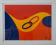 Friendship Rings (Braniff Airlines) 1974 Limited Edition Print by Alexander Calder - 1 Friendship Rings (Braniff Airlines) 1974 Limited Edition Print by Alexander Calder - 1