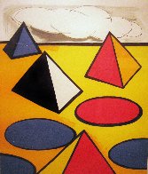 Homage to the Pyramids Limited Edition Print by Alexander Calder - 2 Homage to the Pyramids Limited Edition Print by Alexander Calder - 2